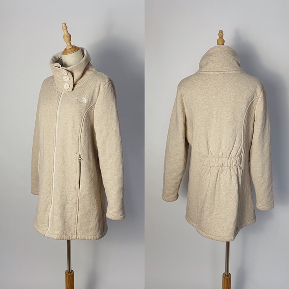 longline north face coat